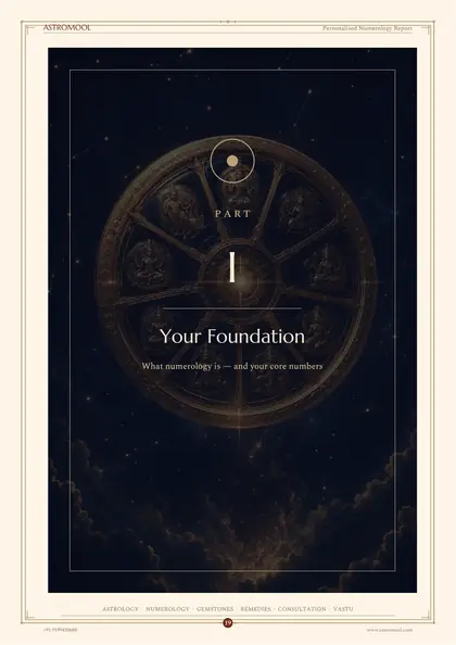 Complete Numerology Report - sample page 2