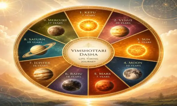 Vimshottari Dasha calculator — free Vedic astrology tool